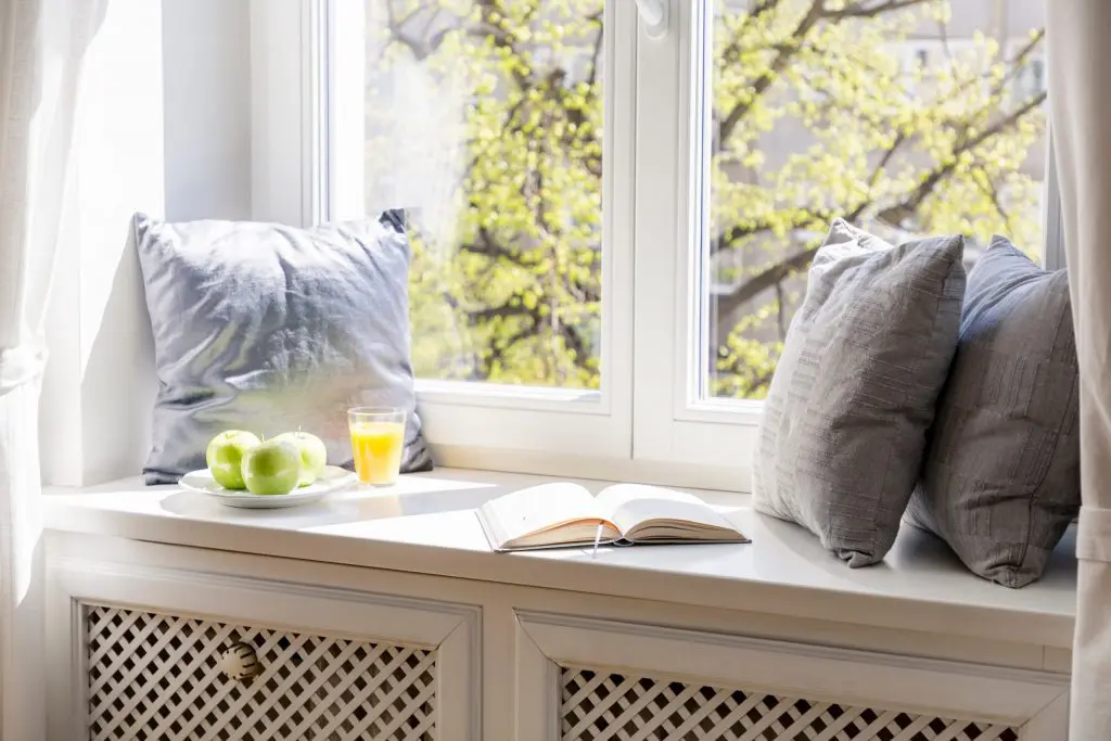 Grey Window Seat Cushions