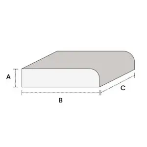 Curved Sofa Fibre Cushion