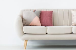 Fibre/wrap cushion